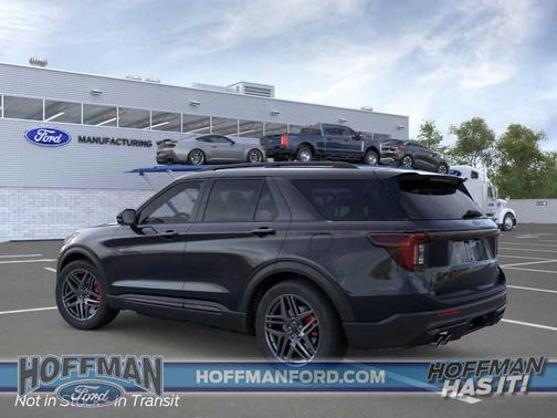 Agate Black Metallic 2026 Ford Explorer ST