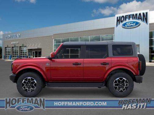 Ruby Red Metallic Tinted Clearcoat 2026 Ford Bronco Outer Banks