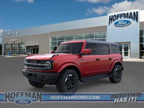 Ruby Red Metallic Tinted Clearcoat 2026 Ford Bronco Outer Banks