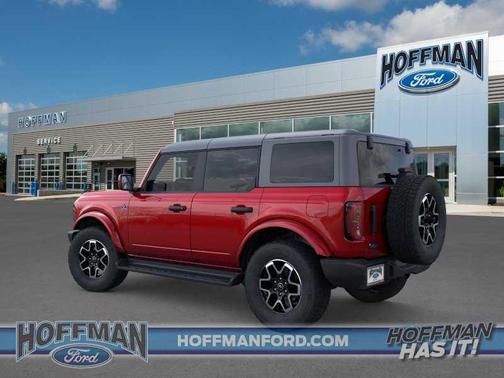 Ruby Red Metallic Tinted Clearcoat 2026 Ford Bronco Outer Banks