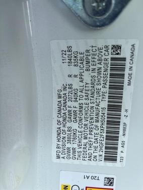 2023 Honda Civic Sport