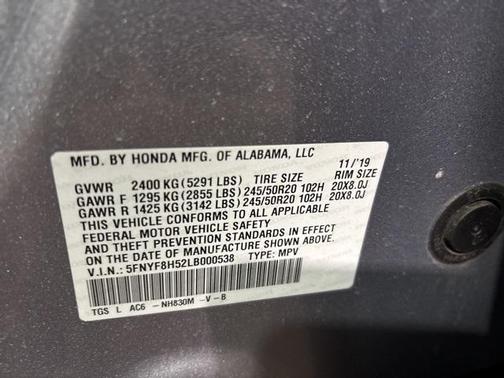 2020 Honda Passport EX-L