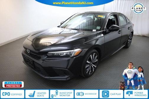 Crystal Black Pearl 2024 Honda Civic EX