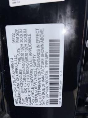 2022 Honda Pilot Special Edition
