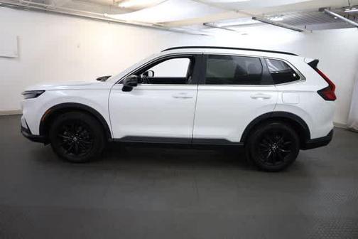 Platinum White Pearl 2025 Honda CR-V Hybrid Sport-L