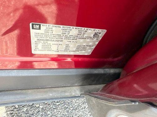Red Quartz Tintcoat 2018 GMC Terrain SLE