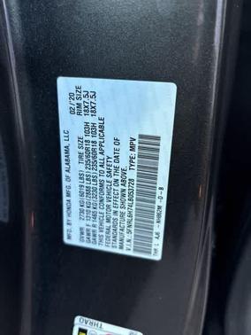 2020 Honda Odyssey EX-L