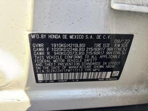 2023 Honda HR-V EX-L
