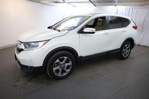 White 2017 Honda CR-V EX-L
