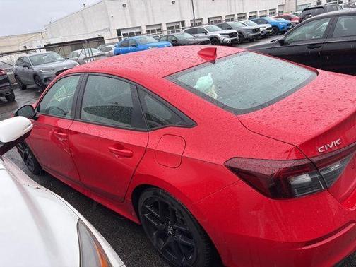 Rallye Red 2025 Honda Civic Sport