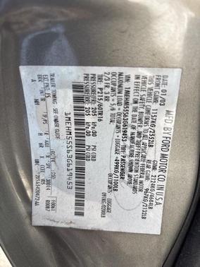 2003 Mercury Sable LS Premium