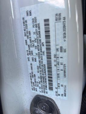 White 2020 Ford Escape SEL