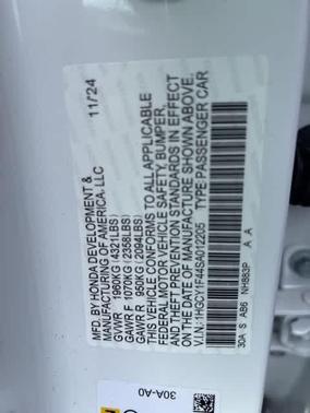 2025 Honda Accord SE