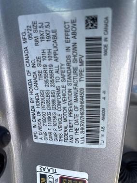 2022 Honda CR-V Touring