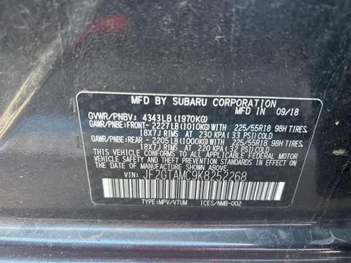 2019 Subaru Crosstrek 2.0i Limited