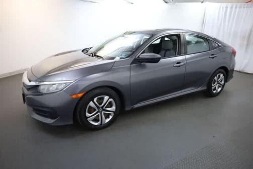 Modern Steel Metallic 2016 Honda Civic LX
