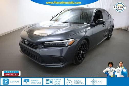 Meteorite Gray Metallic 2024 Honda Civic Sport