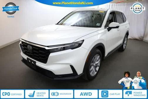 Platinum White Pearl 2023 Honda CR-V EX