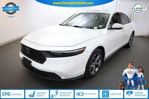 Platinum White Pearl 2024 Honda Accord EX