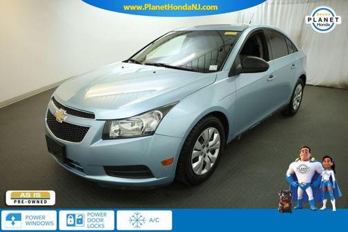 Ice Blue Metallic 2012 Chevrolet Cruze LS
