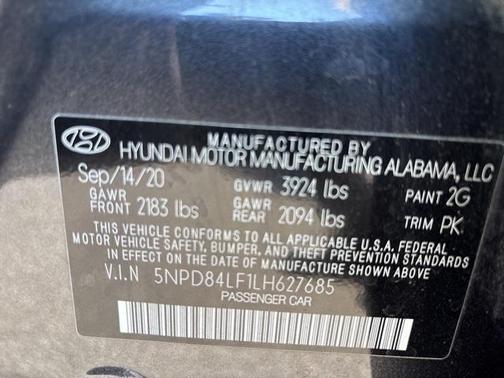 2020 Hyundai ELANTRA Limited