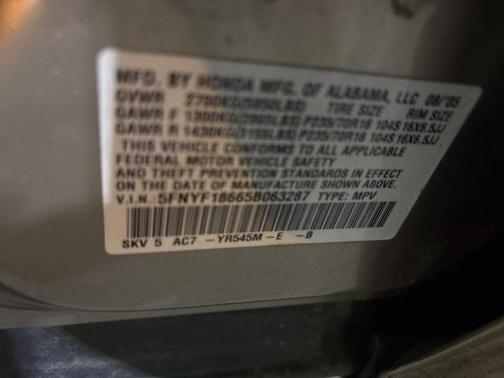 2005 Honda Pilot EX-L