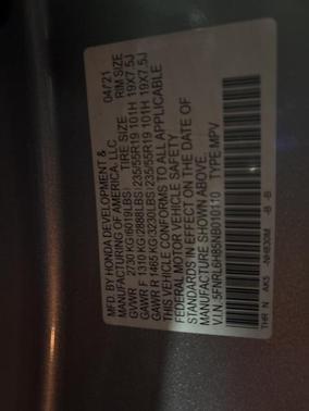 2022 Honda Odyssey Touring