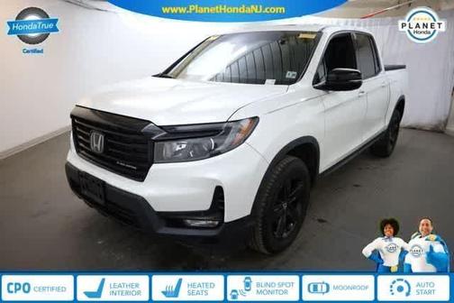 Platinum White Pearl 2023 Honda Ridgeline Black Edition