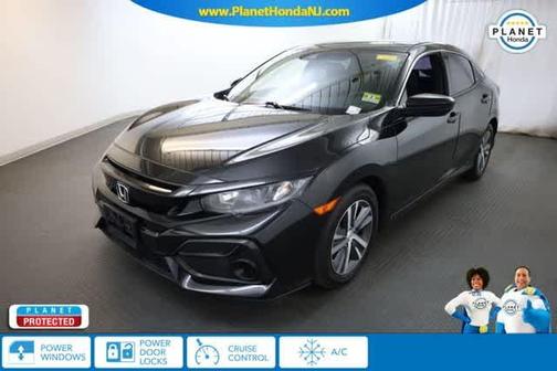 Crystal Black Pearl 2021 Honda Civic LX