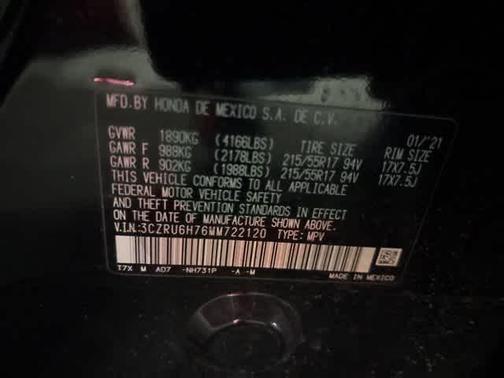 2021 Honda HR-V EX-L