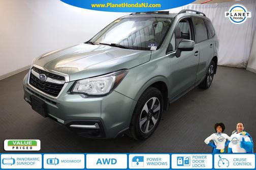 Jasmine Green Metallic 2018 Subaru Forester 2.5i Premium