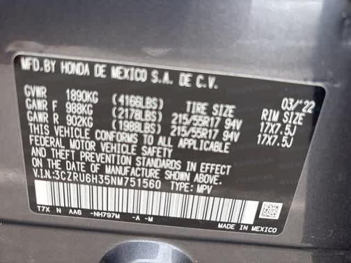 2022 Honda HR-V LX