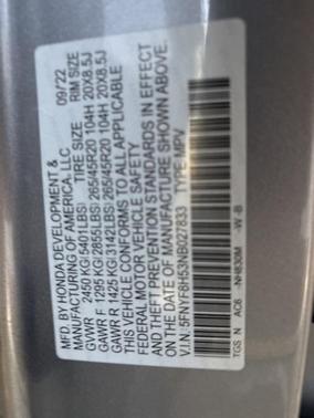 2022 Honda Passport EX-L