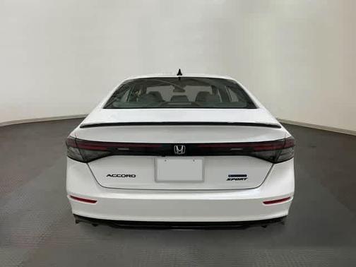 Platinum White Pearl 2026 Honda Accord Hybrid Sport-L