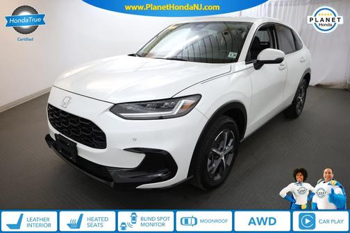Platinum White Pearl 2023 Honda HR-V EX-L