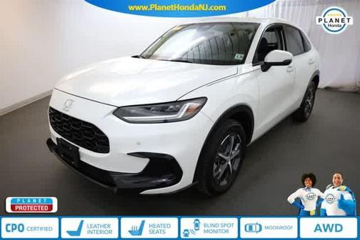 Platinum White Pearl 2023 Honda HR-V EX-L