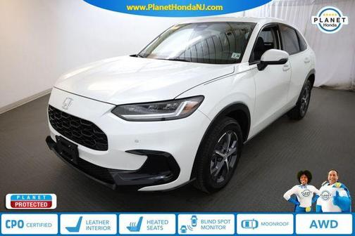 Platinum White Pearl 2023 Honda HR-V EX-L
