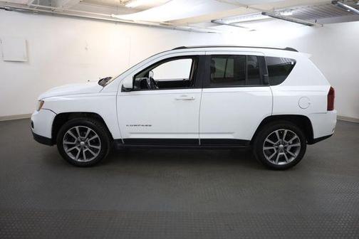 Bright White Clearcoat 2016 Jeep Compass High Altitude