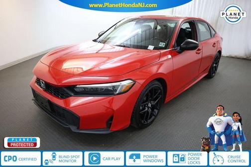 Rallye Red 2025 Honda Civic Sport