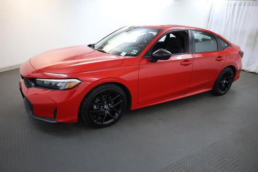 Rallye Red 2025 Honda Civic Sport