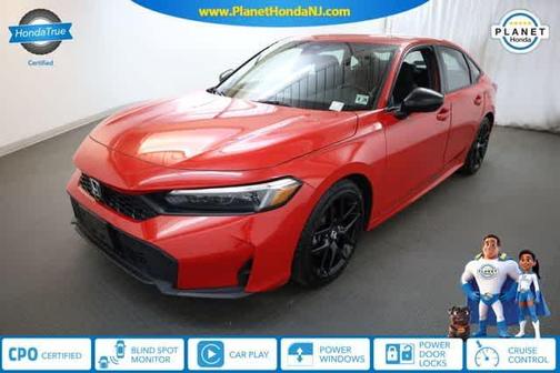 Rallye Red 2025 Honda Civic Sport
