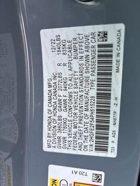 2023 Honda Civic Sport
