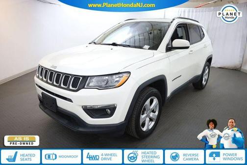 White Clearcoat 2018 Jeep Compass Latitude