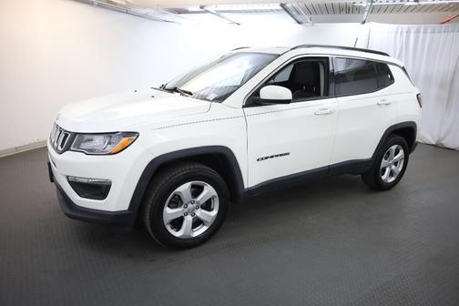 White Clearcoat 2018 Jeep Compass Latitude