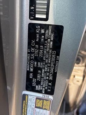 Steel Gray 2023 Kia Forte LXS