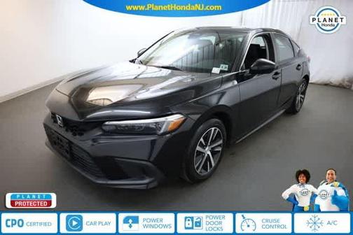 Crystal Black Pearl 2023 Honda Civic LX