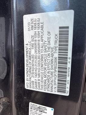 2023 Honda Ridgeline RTL-E