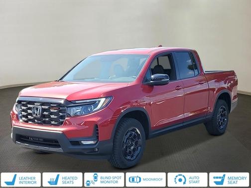 Radiant Red Metallic II 2026 Honda Ridgeline TrailSport+