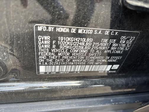 2024 Honda HR-V LX