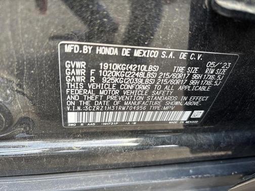 2024 Honda HR-V LX
